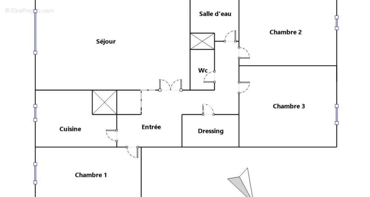 Appartement à VILLENEUVE-SAINT-GEORGES