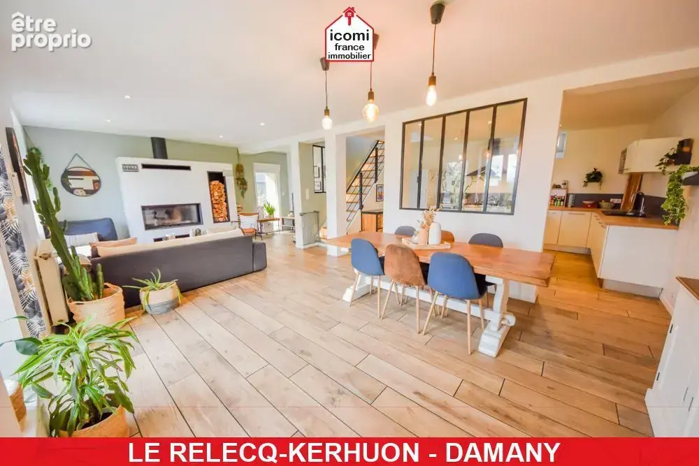 Finistere - le relecq-kerhuon (29480) - a vendre - maison t8 205m² - 6 chambres possible 7 - garage 30m² - sur terrain clos de 5 - photo 3