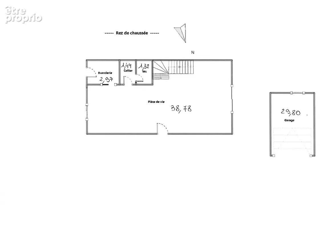 Maison 4 pièces   88 m2   Garage 30 m2   Saint-Marcel-lès-Valence - photo 19