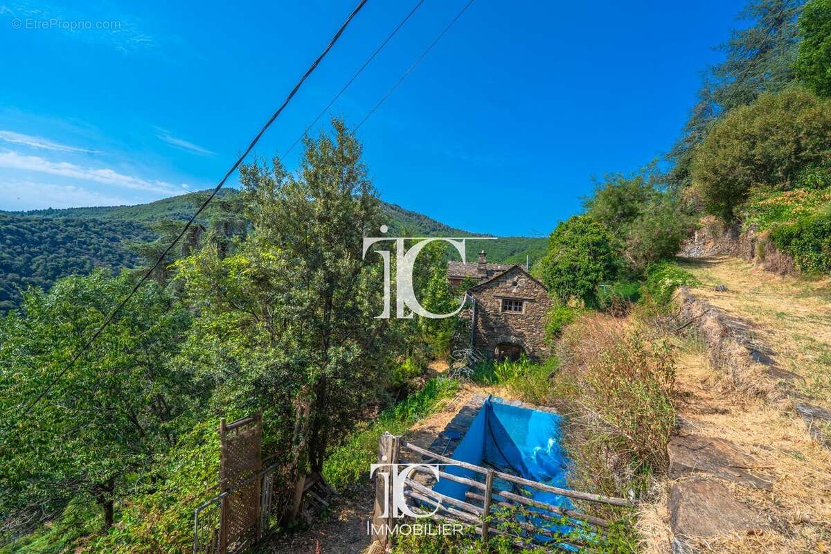 Mas du xviii siècle à rénover  122 m² habitables  terrain de 522 m²  vue panoramique sur les cévennes - photo 24