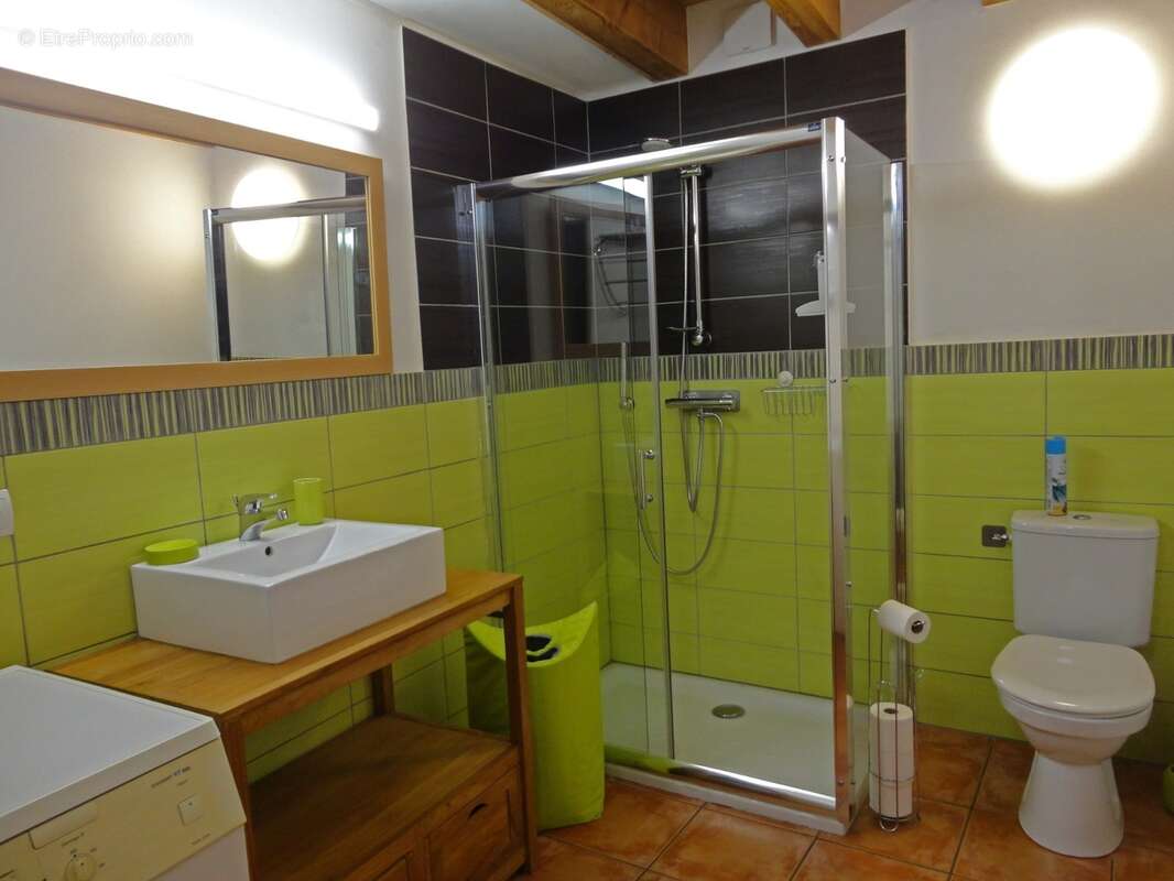 Dpt Pyrénées Orientales (66), à vendre JUJOLS maison en pierres rénovée 4 pièces 128 m² terrasse, cave - photo 12
