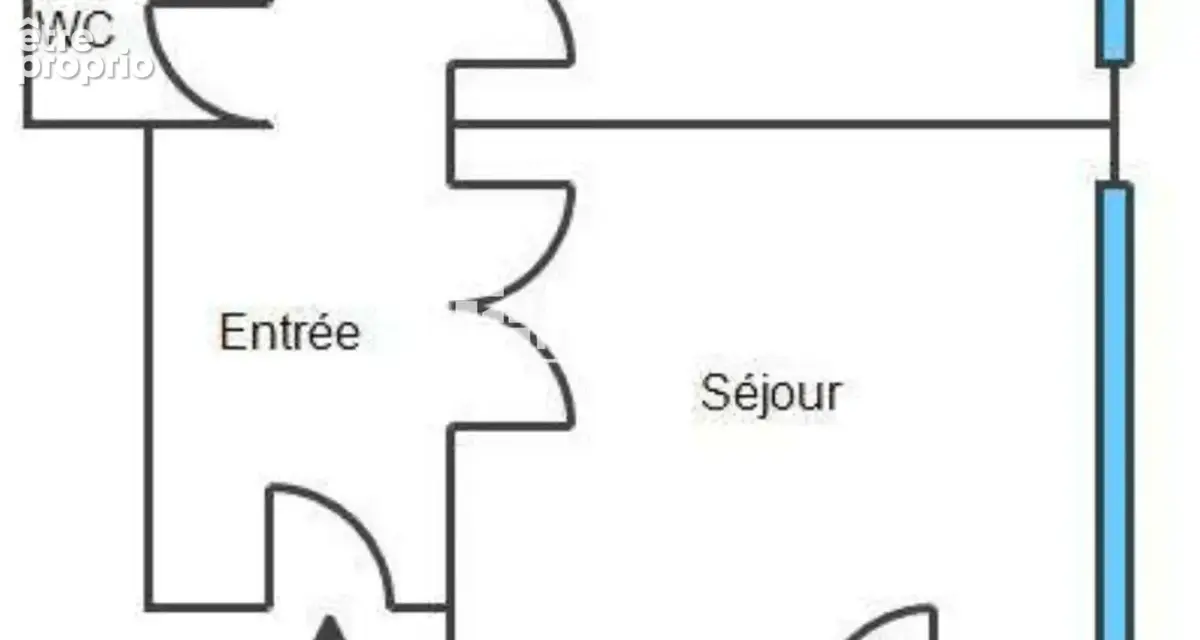 Appartement 2 pièces à moderniser en étage élevé - photo 6