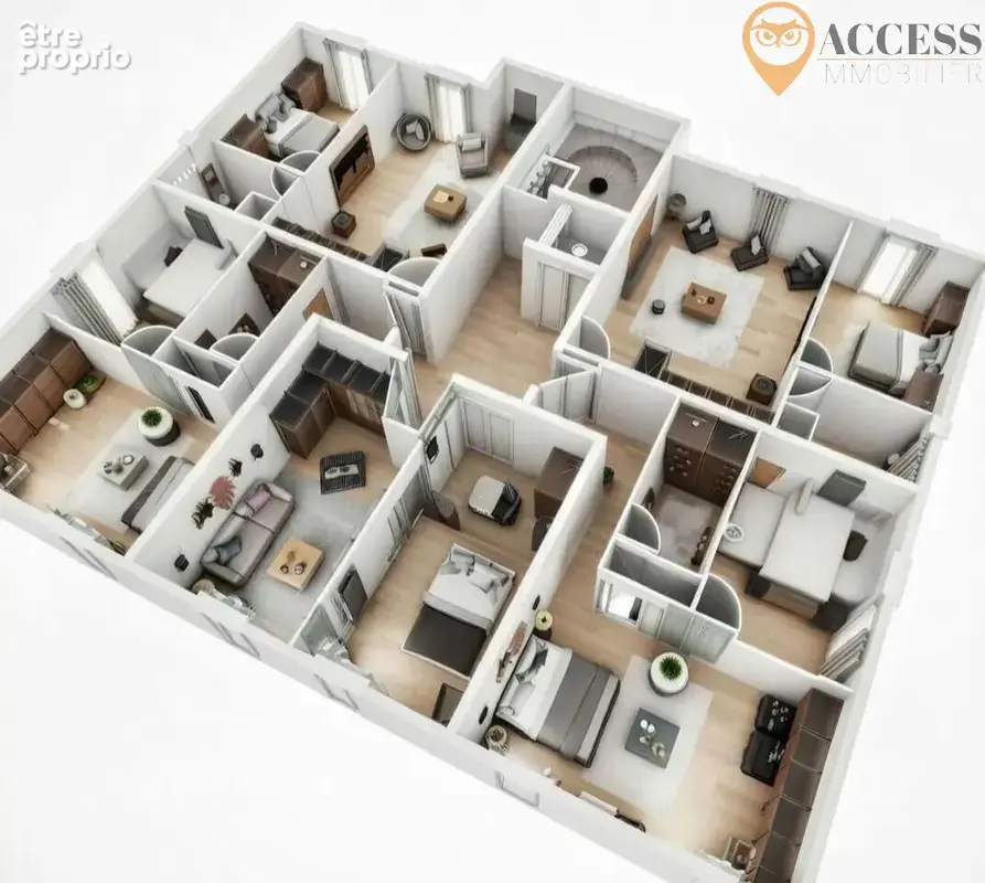 BOUFFEMONT - Appartement 1 pièce avec balcon et place de parking - photo 5