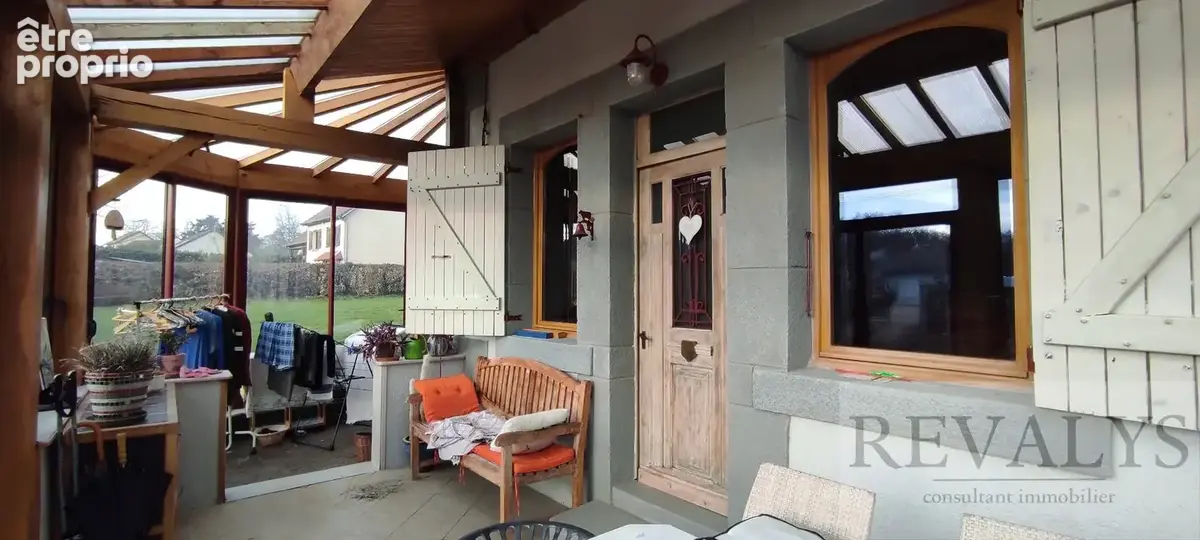 AUXY 71400 Maison pierre 185 m2 7 pièces 4 chambres Garages Terrain 1900 m2 - photo 5