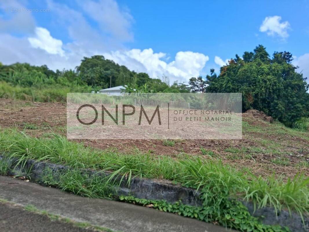 Terrain à LE LAMENTIN