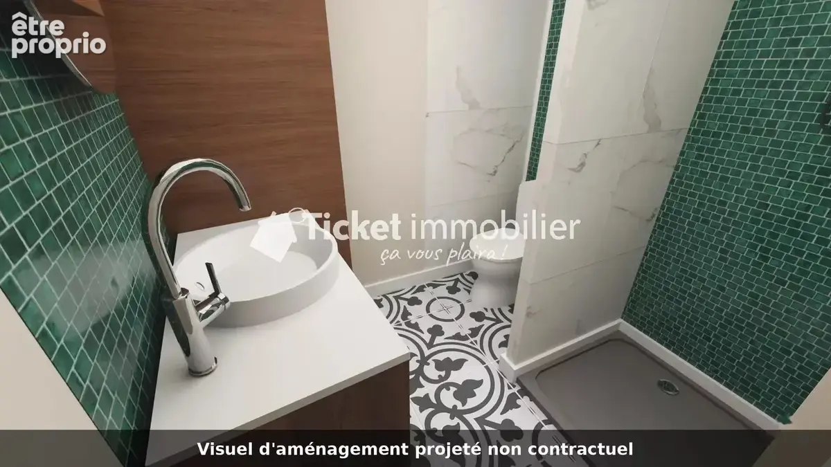 Appartement t3 52,5m2 pompignan 1er étage avec balcon, jardin de 40m2 et accès privatif, sans charges de copropriété, toiture ne - photo 14
