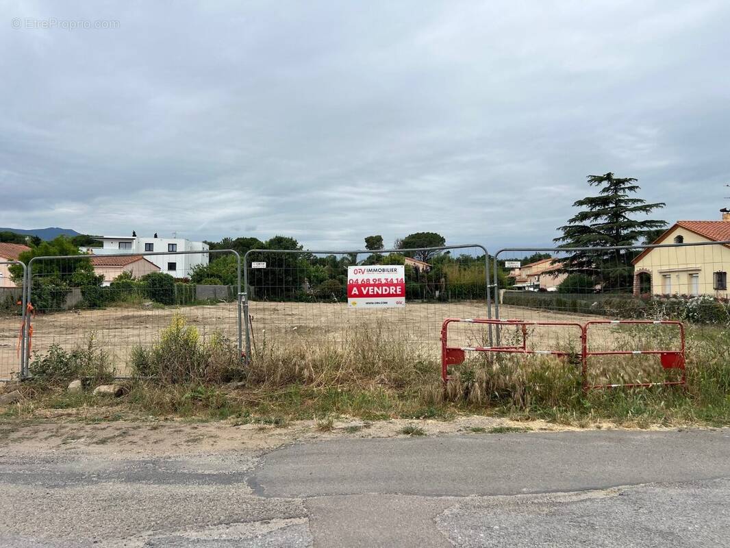 Terrain à ARGELES-SUR-MER
