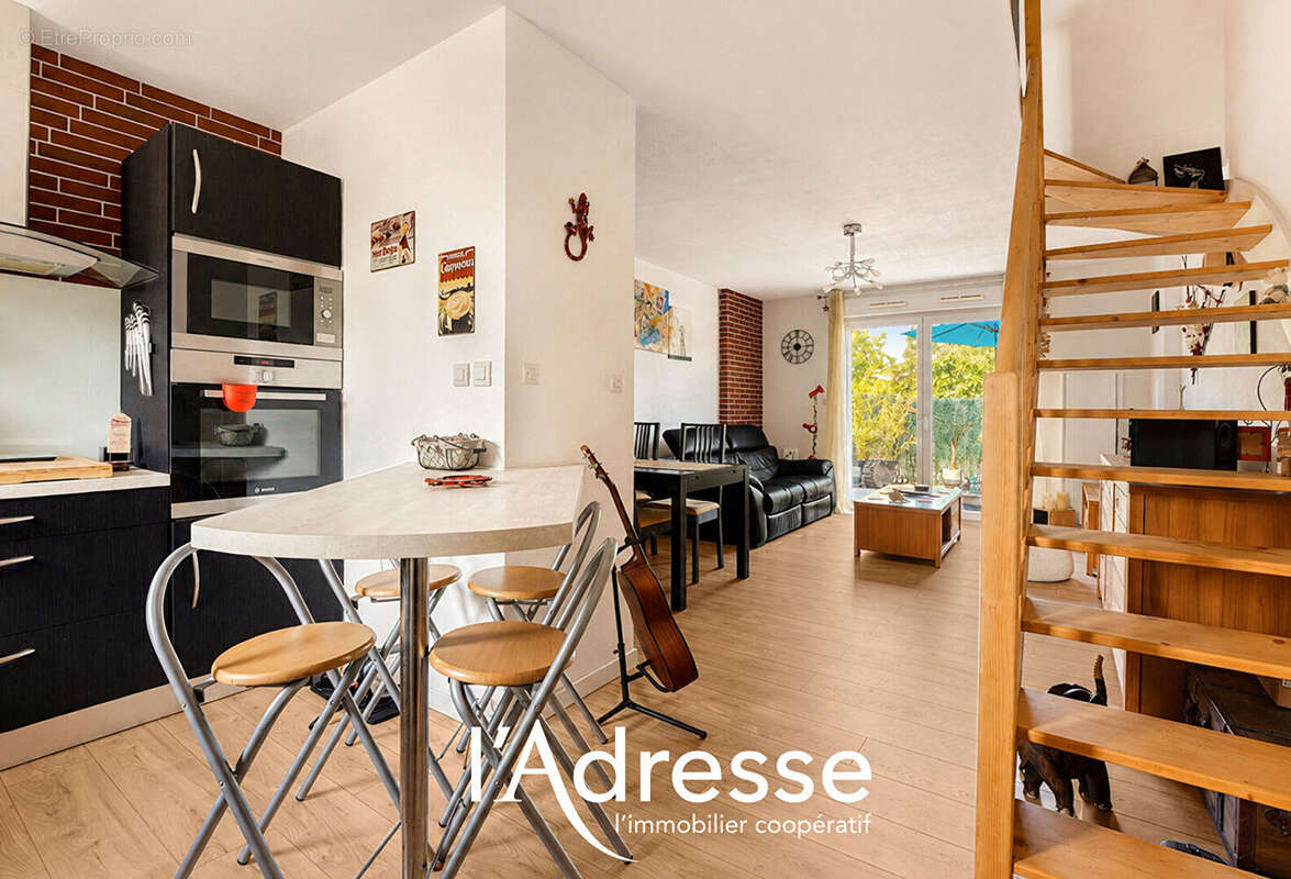 Exclusivité l'Adresse Immobilier - PIBRAC - T3 Duplex avec garage - photo 2
