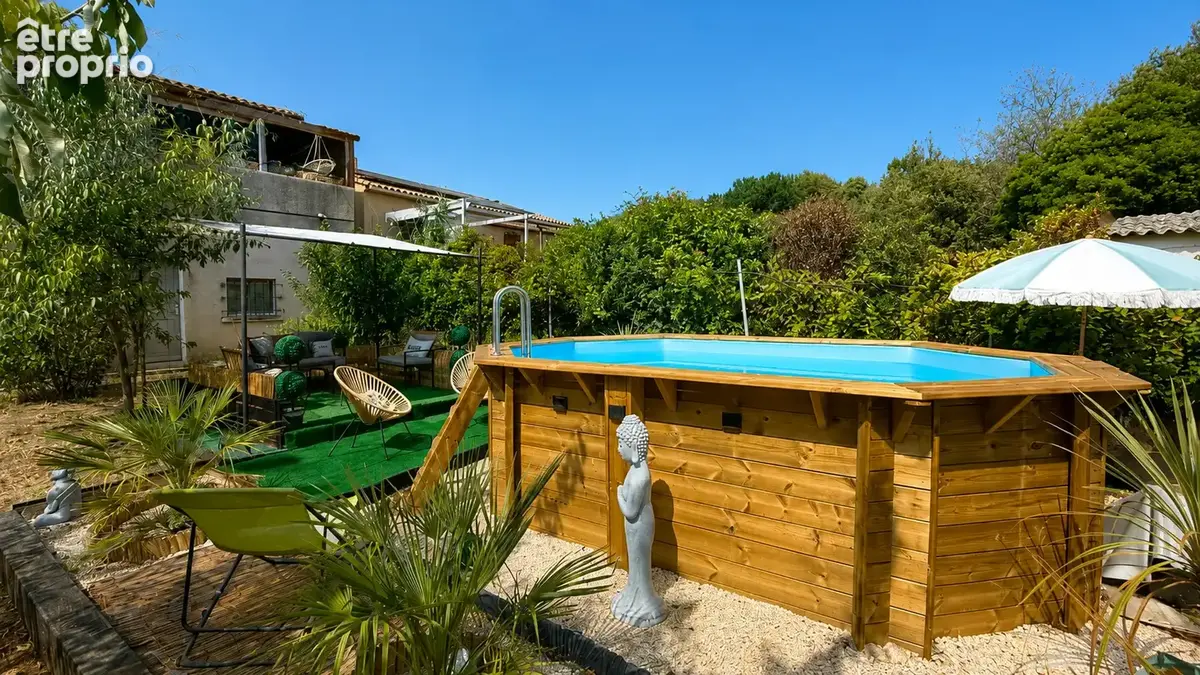 Proche carcassonne - maison 126 m2 - piscine - 3 chambres - terrain 1180m2 - grand garage - 40m2 a aménager - photo 2