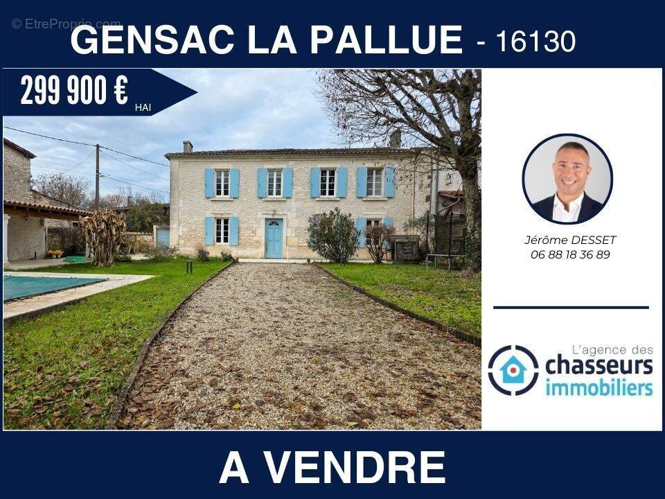 Maison à GENSAC-LA-PALLUE