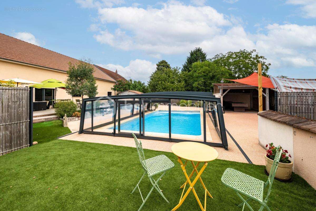 Ancienne ferme rénovée près de Dijon & Dole : Fraîcheur naturelle, piscine et DPE A - photo 2