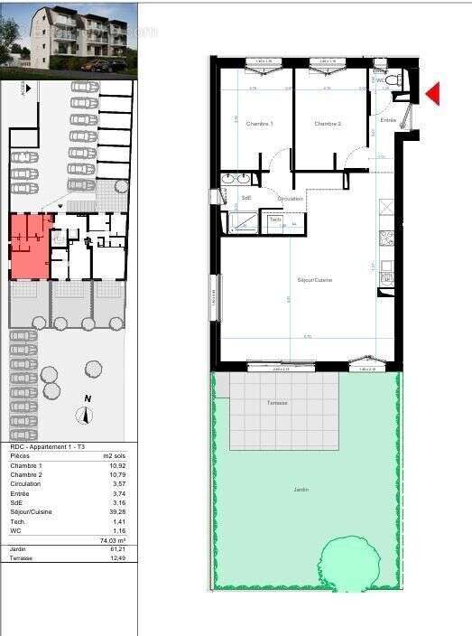 Photo 3 - Appartement à ALLAIRE