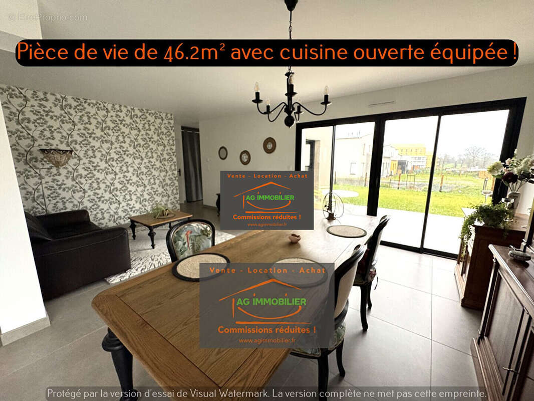 Maison à LA CHAPELLE-DES-FOUGERETZ