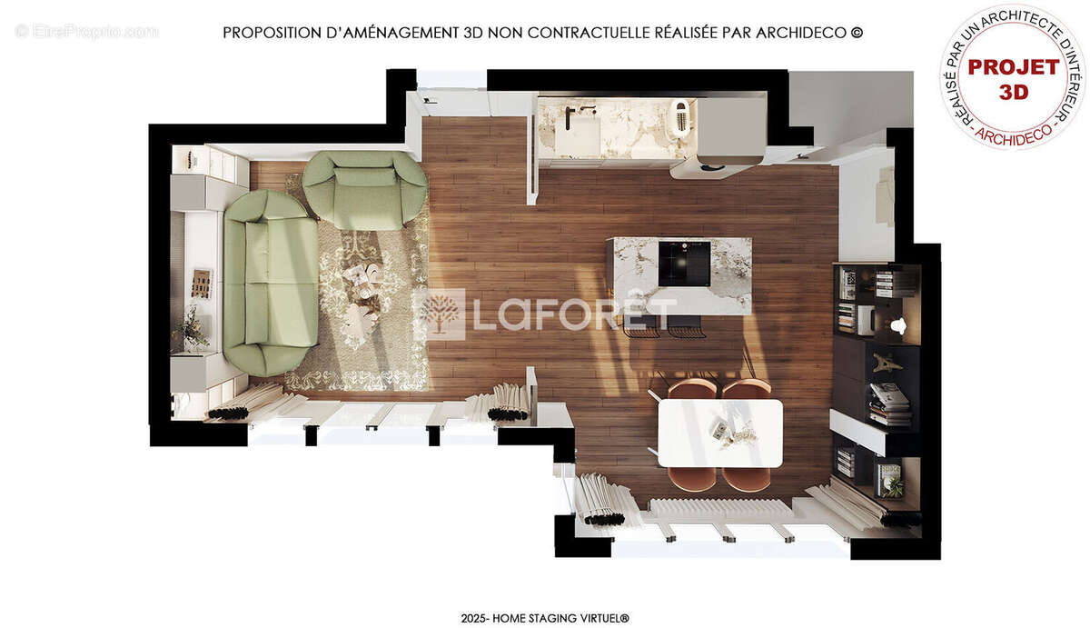 Appartement à PARIS-14E