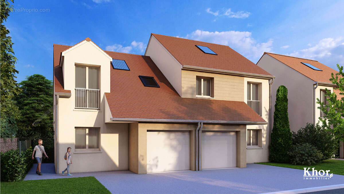 Maison de  4/5 pièces offrant 85m² habitables, pour 92m² utiles , 3 chambres sur un terrain de 343m² - photo 3