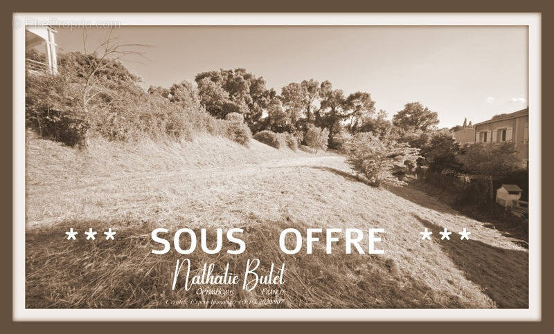 Terrain à SAINT-CHINIAN