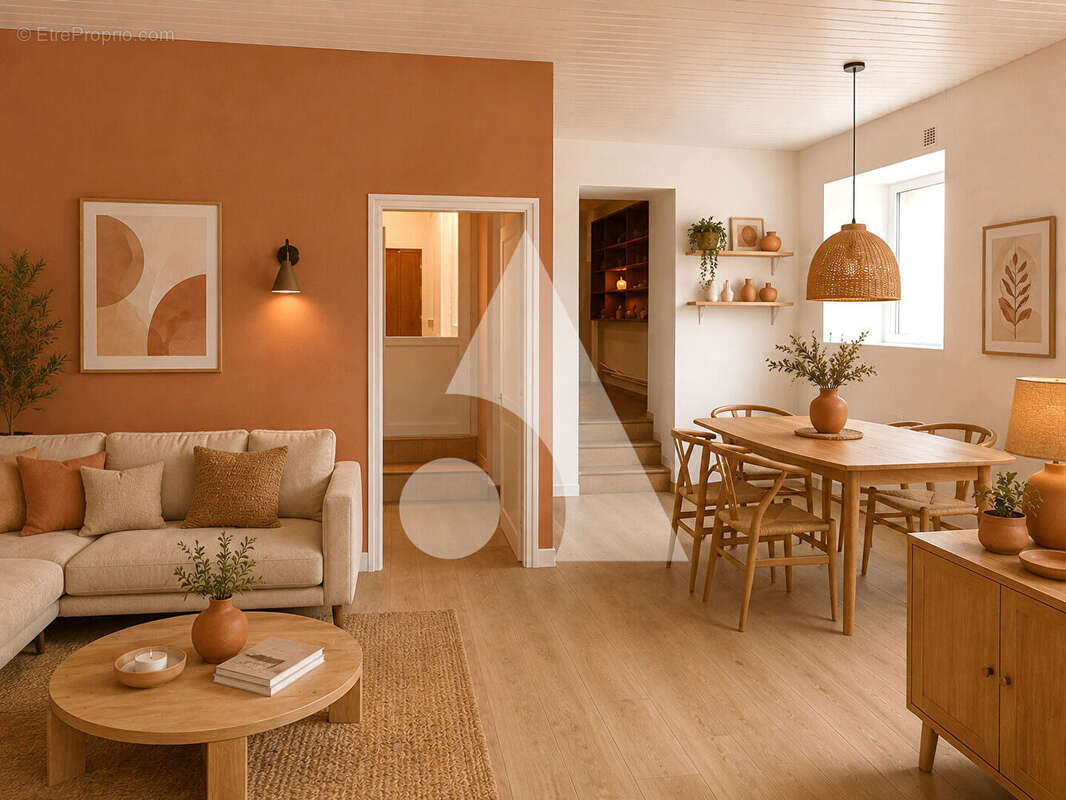 Maison de bourg en pierre avec jardin et dépendance - Plénée-Jugon 5 pièce(s) 120 m2 - photo 3