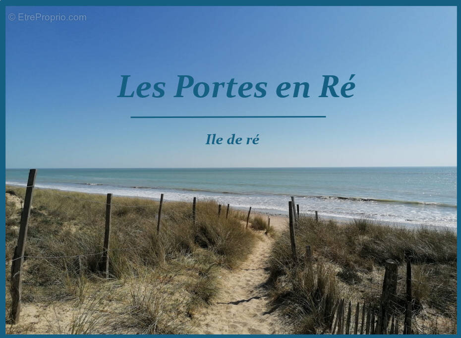 Maison à LES PORTES-EN-RE
