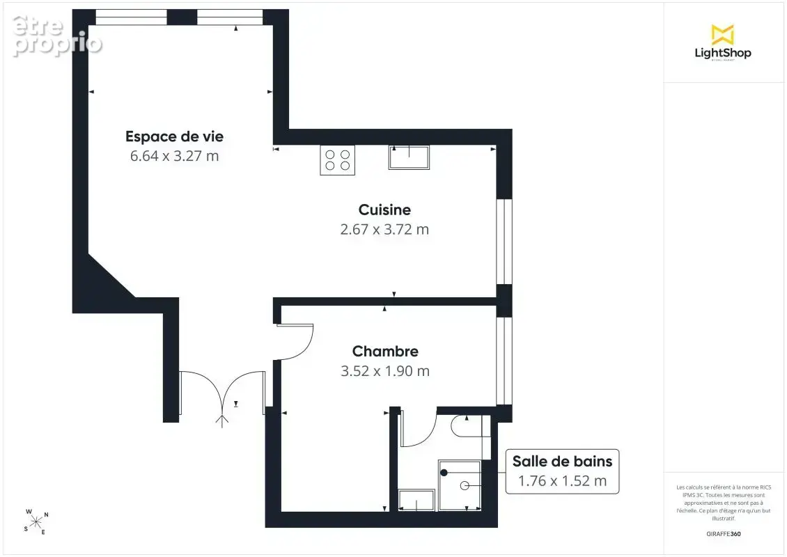 Coup de coeur - Appartement 2 pièces - Lumineux et calme avec ascenseur - 75010 Paris - photo 3