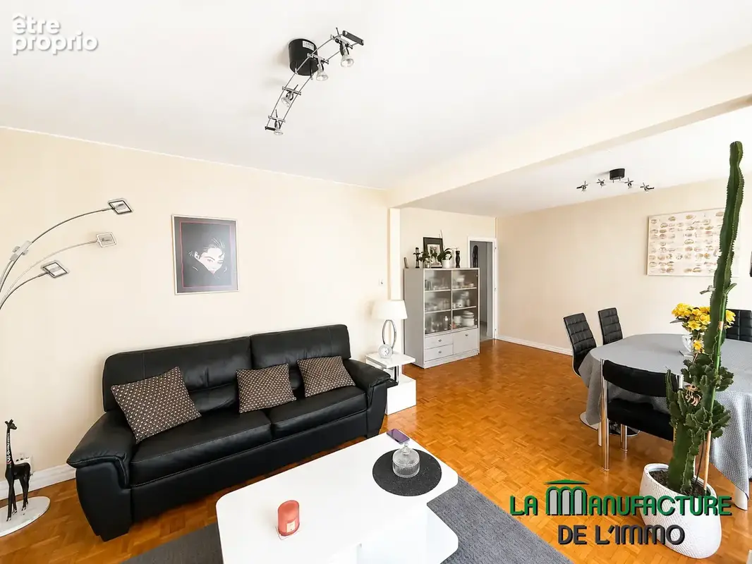 Appartement t4 78m2  deux chambres balcon - photo 4