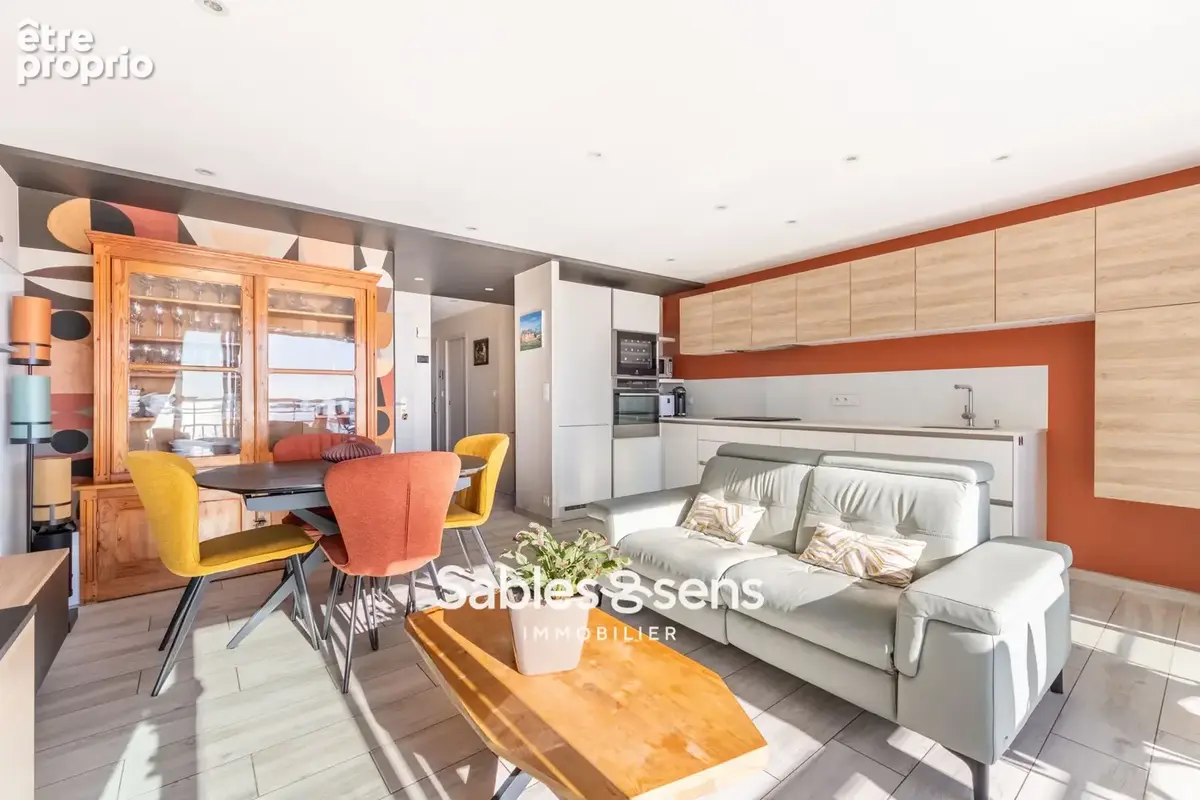 Appartement T3 face à l'océan sur le remblai des Sables d'Olonne - photo 4