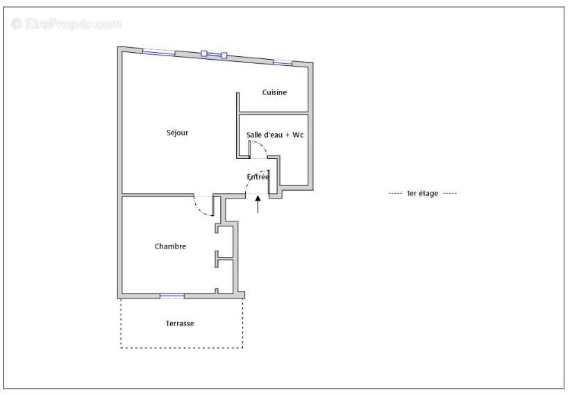 Appartement à PARIS-20E