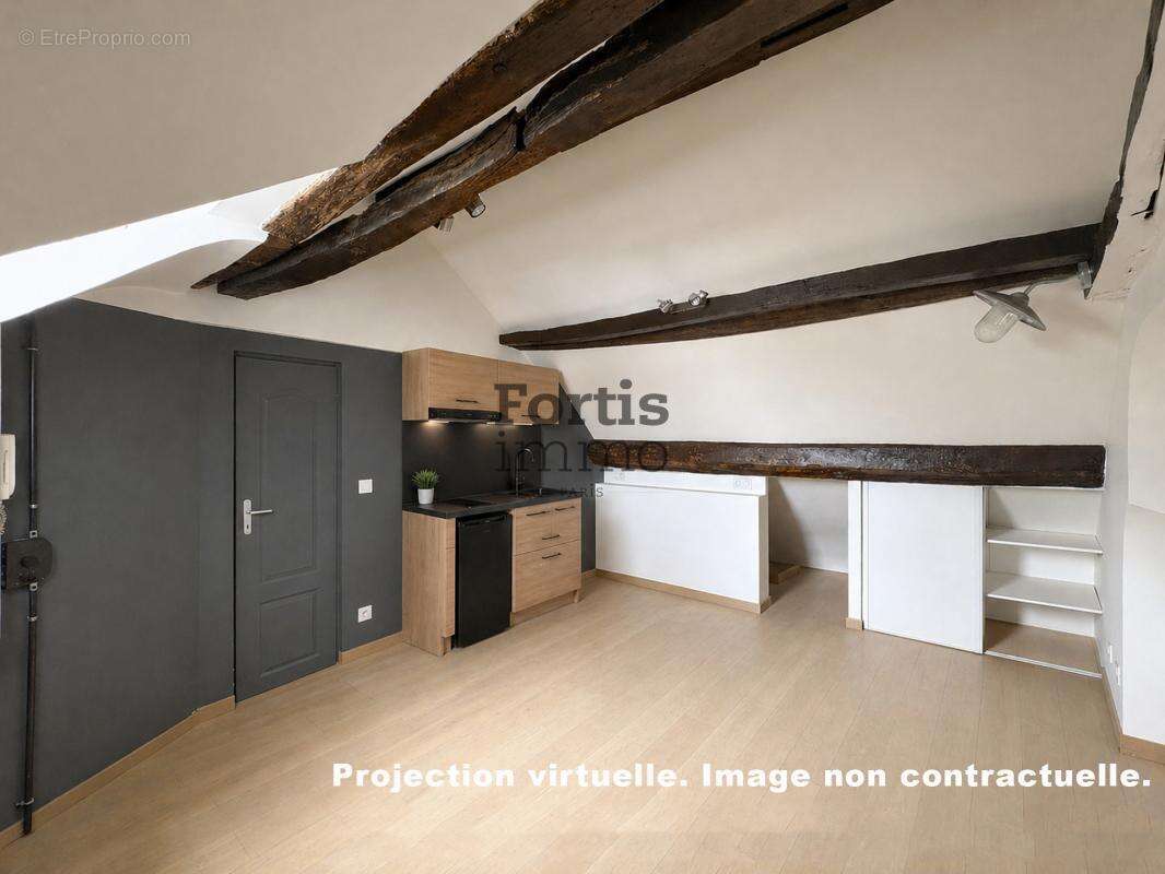 Paris 6 - saint-germain-des-prés - 2 pièces, dernier etage - photo 5