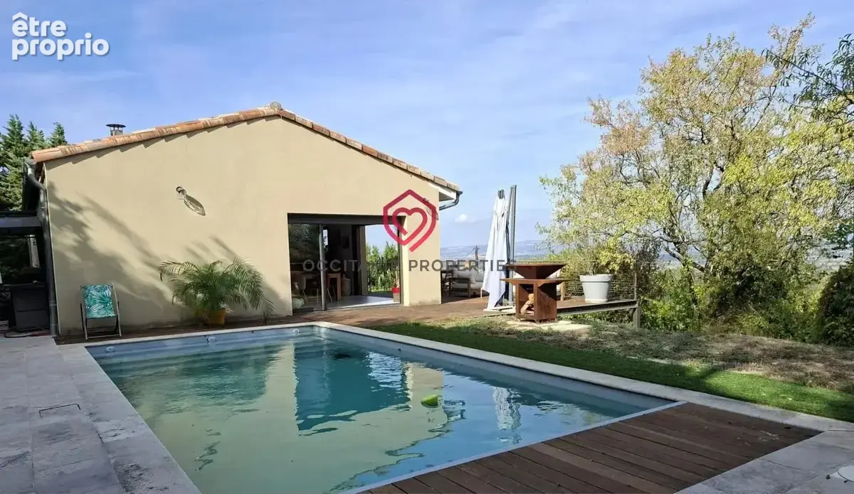 Villa contemporaine avec piscine, vue panoramique et studio - photo 4