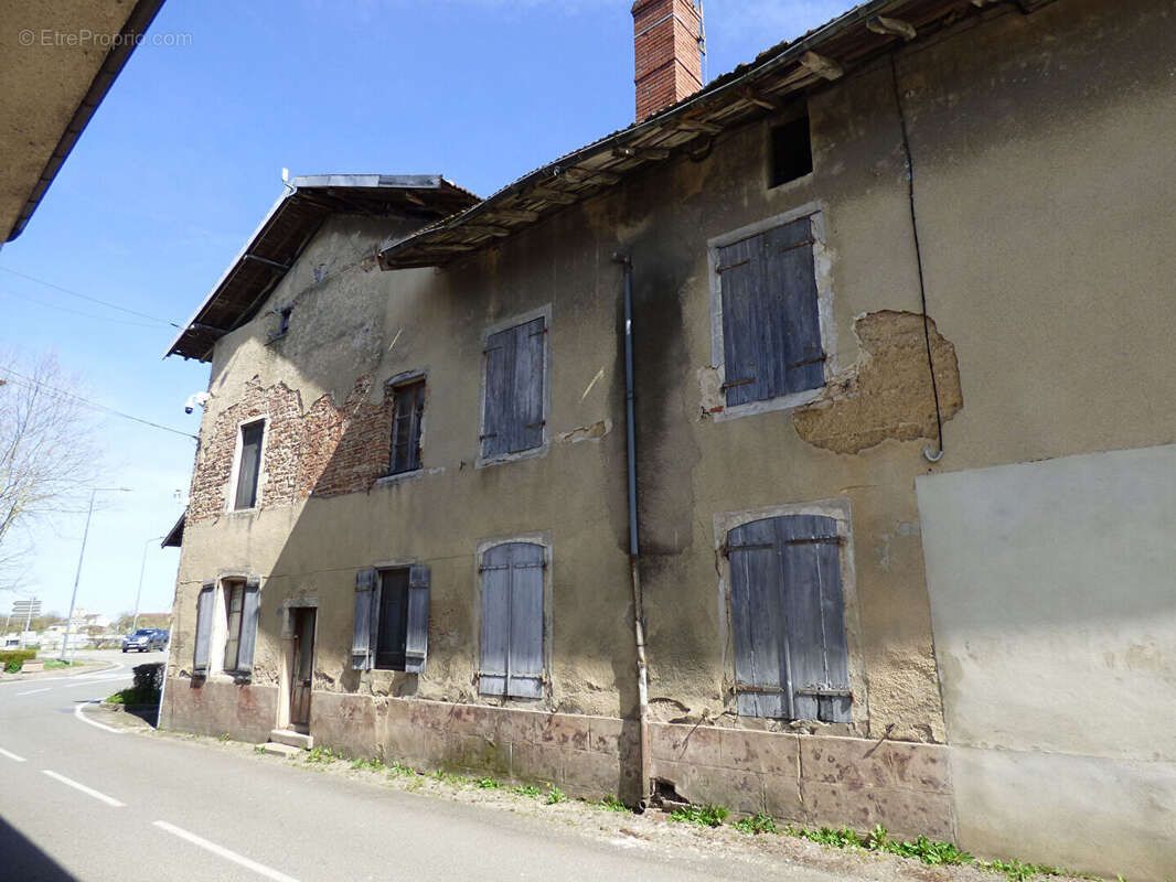 Saint trivier de courtes, centre village , maison a rénover avec dépendances - photo 3