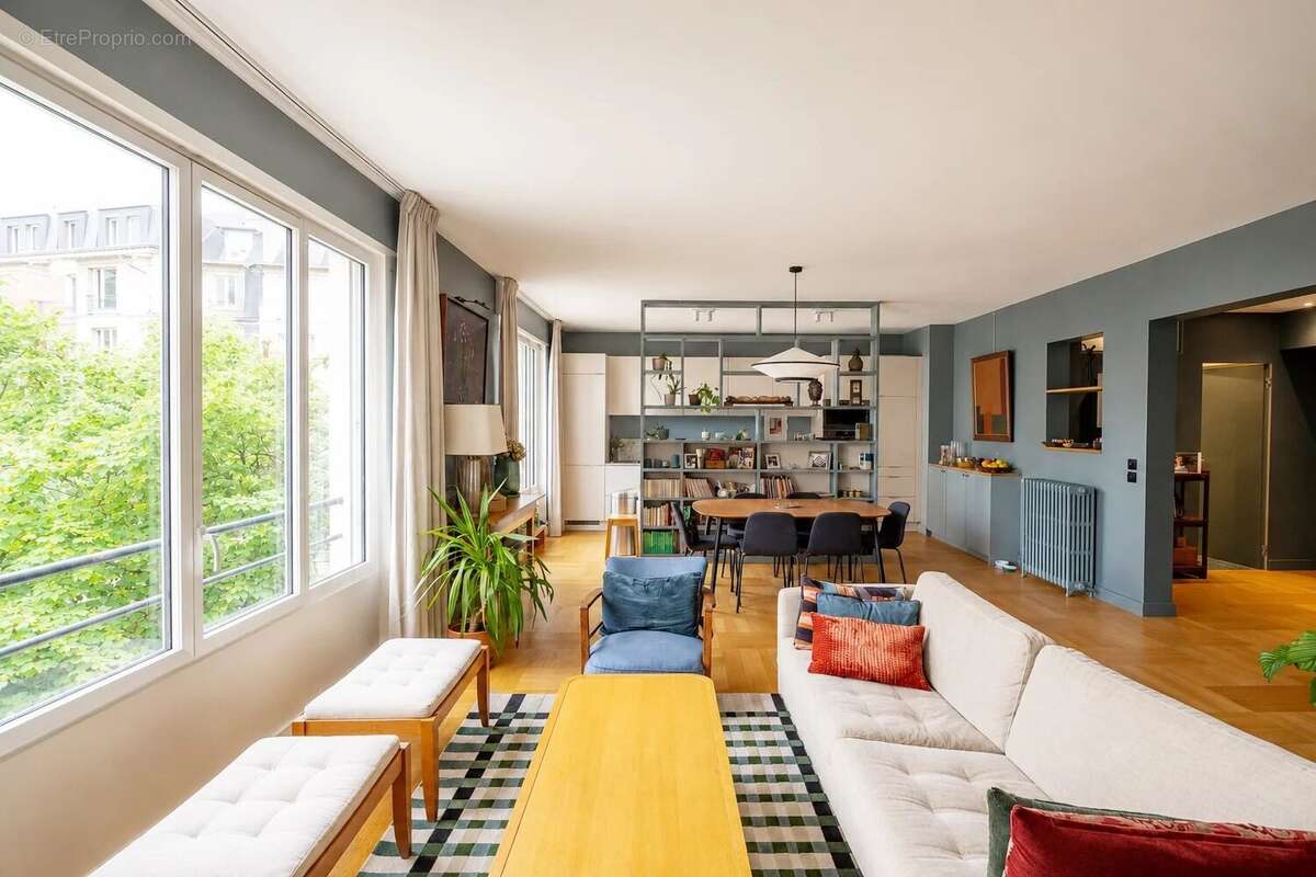 Cœur de Passy, bel appartement rénové, au calme, très lumineux,  jolie vue dégagée, ambiance village - photo 5