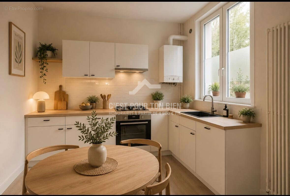 Aménagement réalisé avec IA - Maison à LILLE
