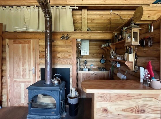 Chalet bois + terrain attenant d'un hectare et demi - photo 2