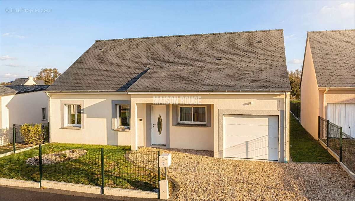 Maison neuve de plain-pied à 500 m de la plage de Pors Rand à Pleubian, double séjour lumineux et grande ouverture sur terrasse - photo 13