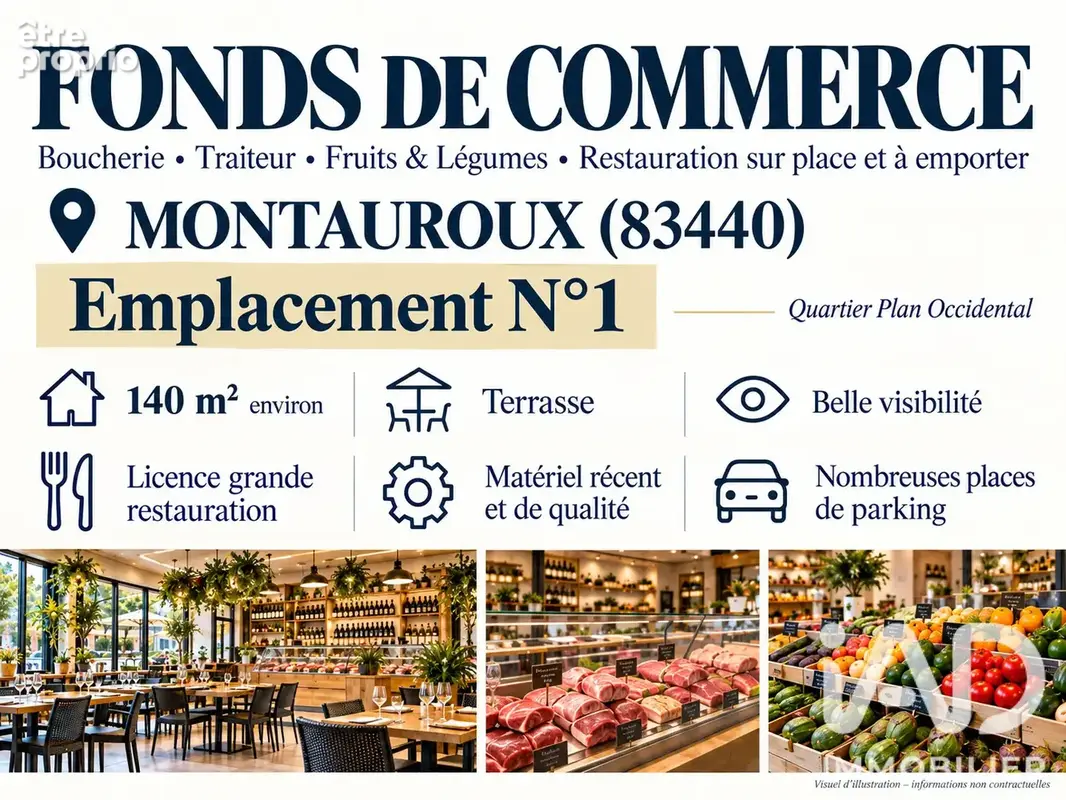 Photo 1 - Commerce à MONTAUROUX