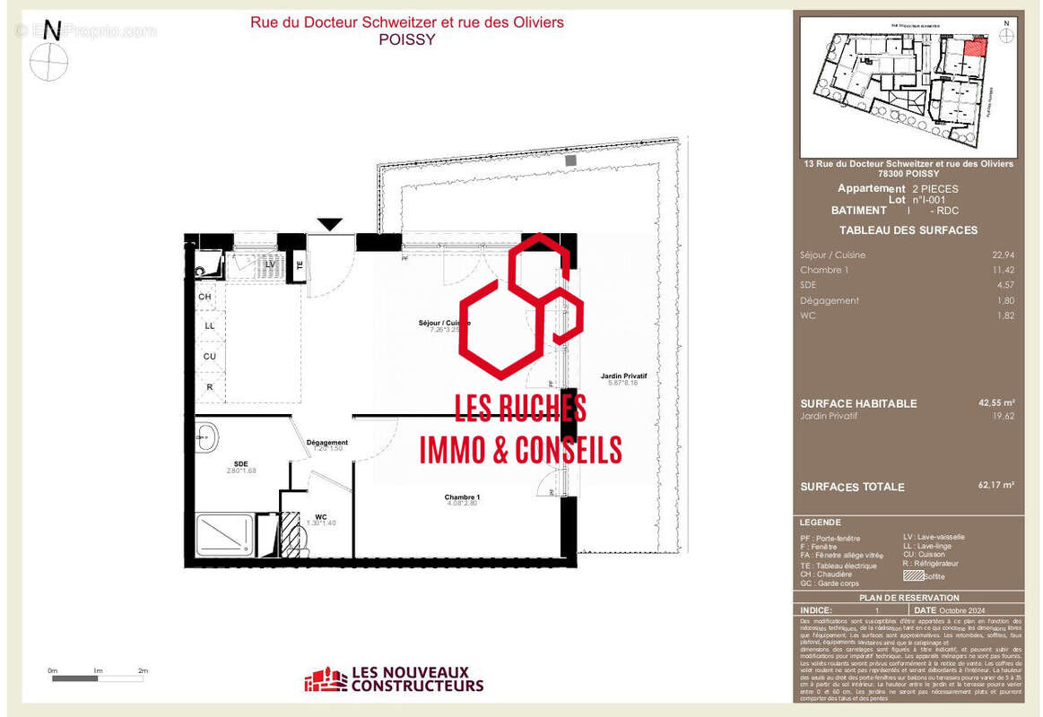 Appartement à POISSY