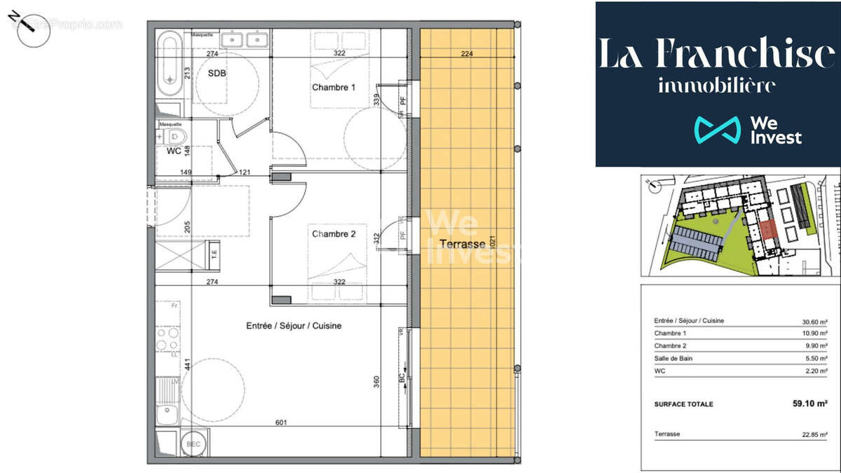 Appartement à SAINT-ANDRE-DE-SANGONIS