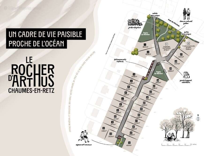 Terrain à ARTHON-EN-RETZ