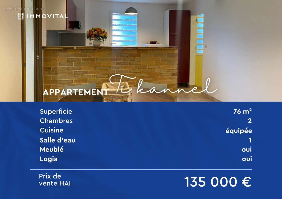 Appartement à SAINTE-ROSE