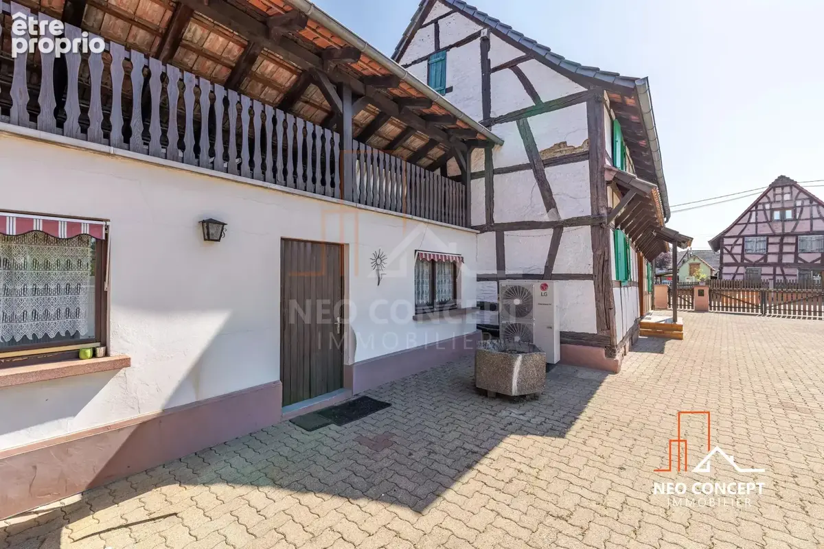 Maison alsacienne de 106 m2 habitables sur 4,28 ares de terrain sis Herrlisheim. - photo 3