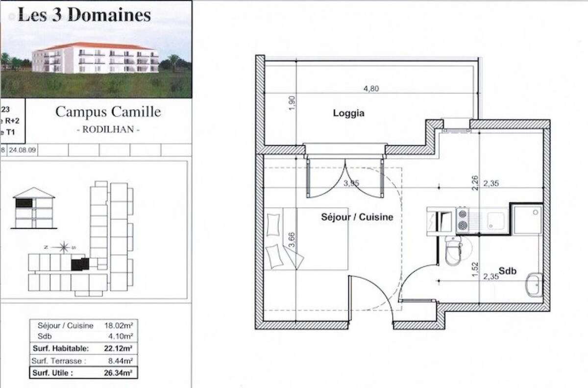 Photo 2 - Appartement à RODILHAN