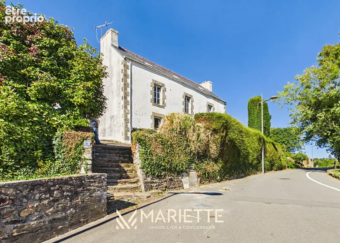 " BELVEDERE " La Forêt Fouesnant Vieux port - Une maison de caractère au fort potentiel à réinventer - photo 2