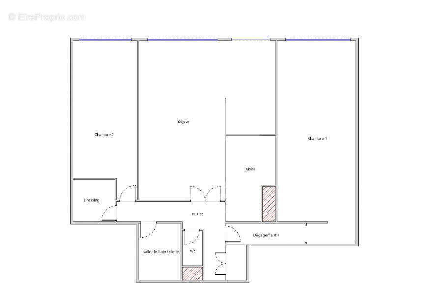 Appartement à PARIS-19E