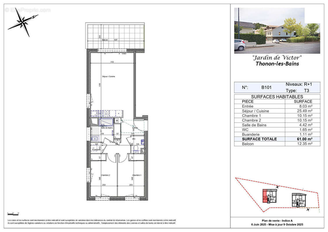 Appartement à THONON-LES-BAINS
