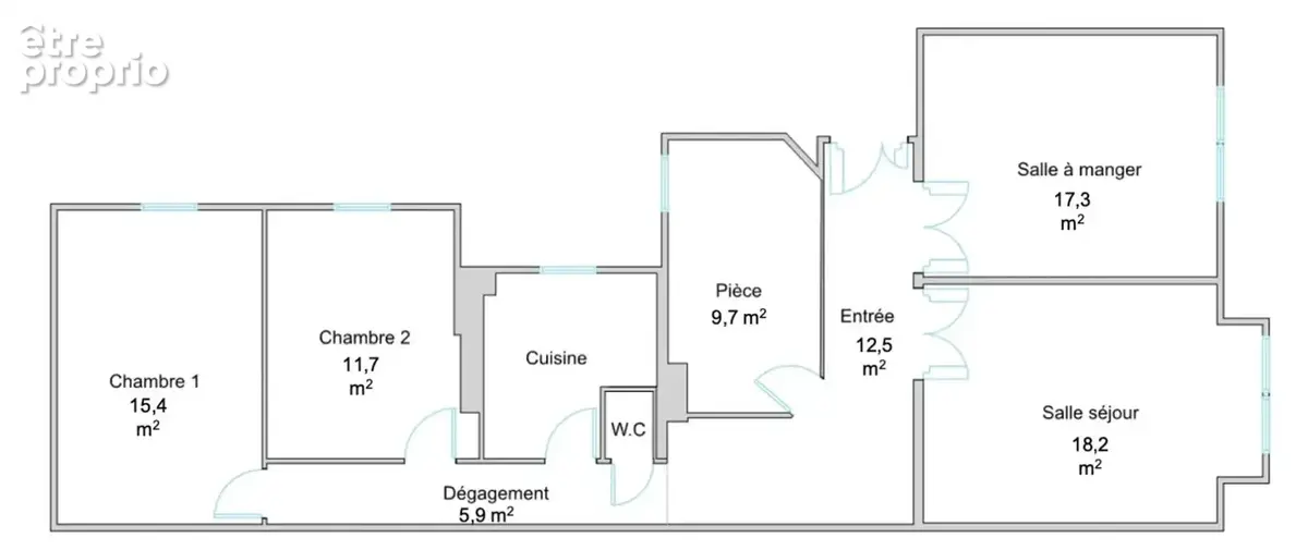Appartement de 4 pièces de 99 m² à Paris - photo 19