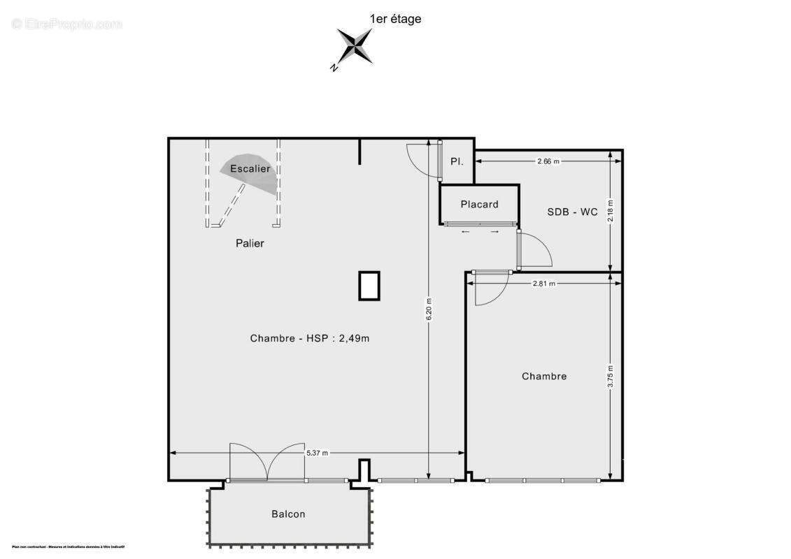 Duplex de 100 m2 avec jardin privatif de 51 m² – À deux pas des Buttes-Chaumont - photo 16