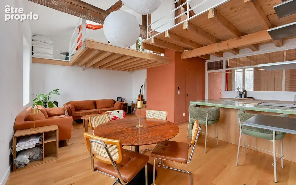 Duplex atypique  de 72,22 m2 rue Marietton - 9e arrondissement de Lyon - photo 1