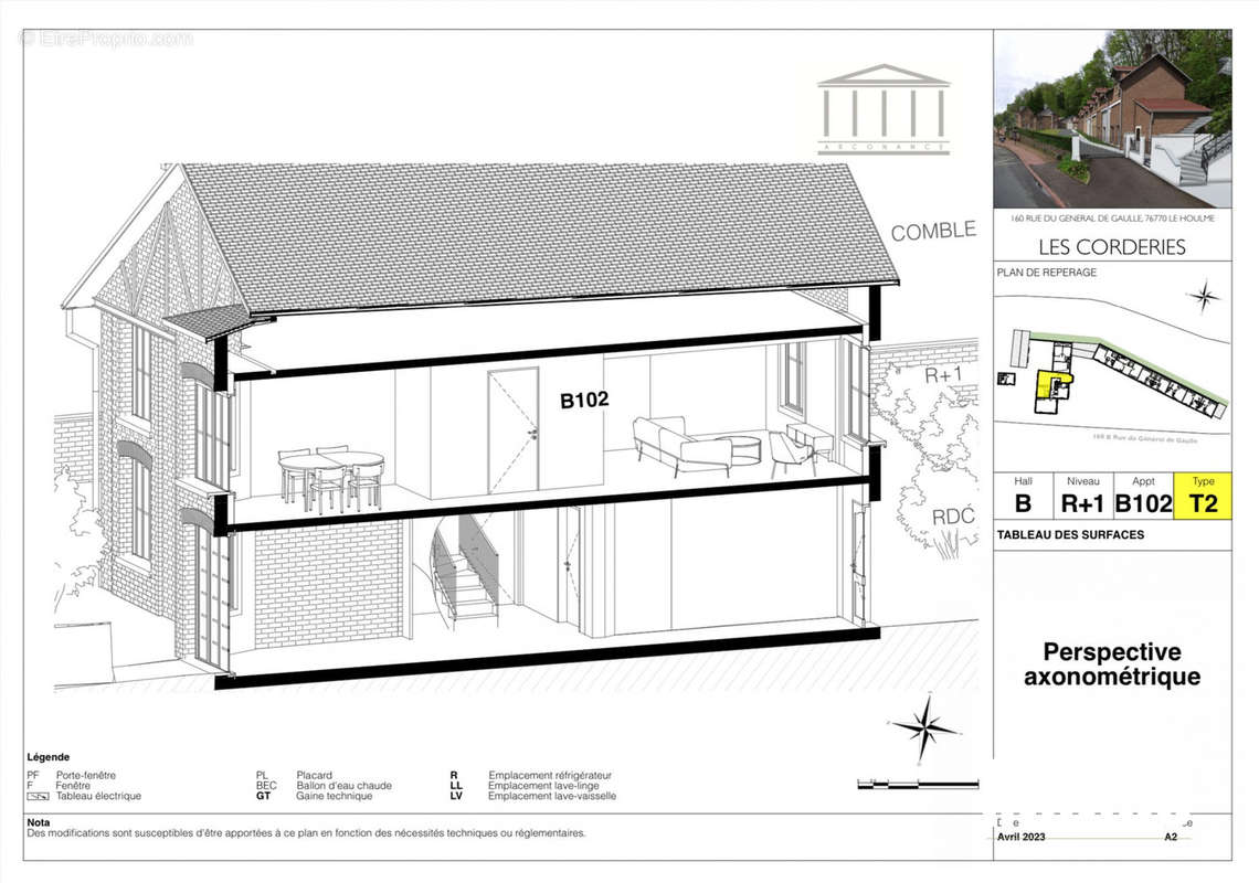Appartement à LE HOULME