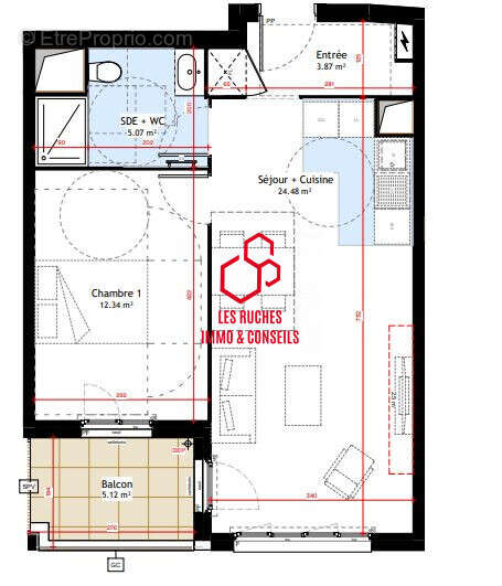 Appartement à ORLY-SUR-MORIN