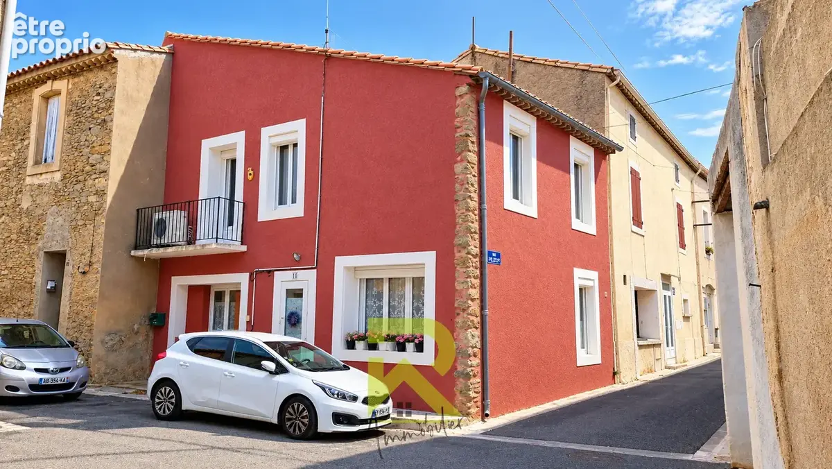 Maison de ville 95 m2   4 chambres   Climatisation   Olonzac - photo 1