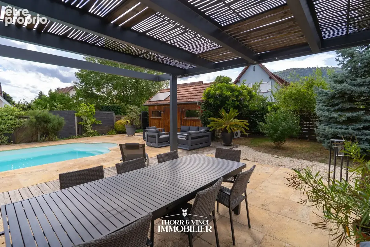 Maison d’architecte 6 pièces   Piscine   130 m2   Terrain 784 m2   Châtenois - photo 26